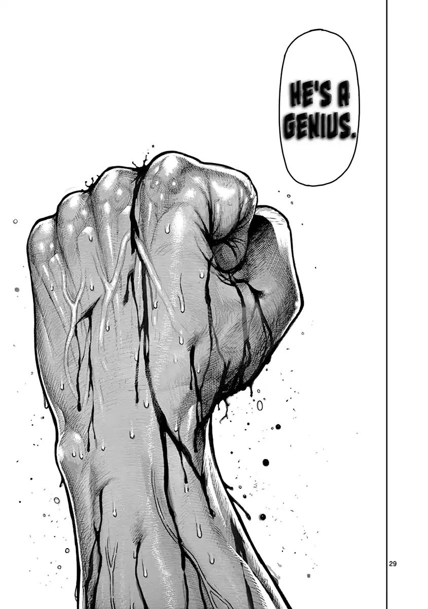 Kengan Asura Chapter 126 page 33 - Chapter 126: Contrast
