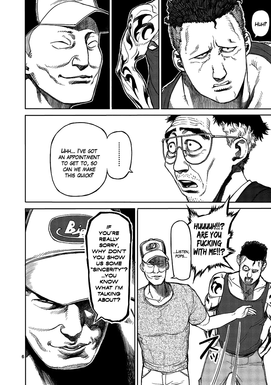 Kengan Asura Chapter 13 page 6 - Chapter 13: Change