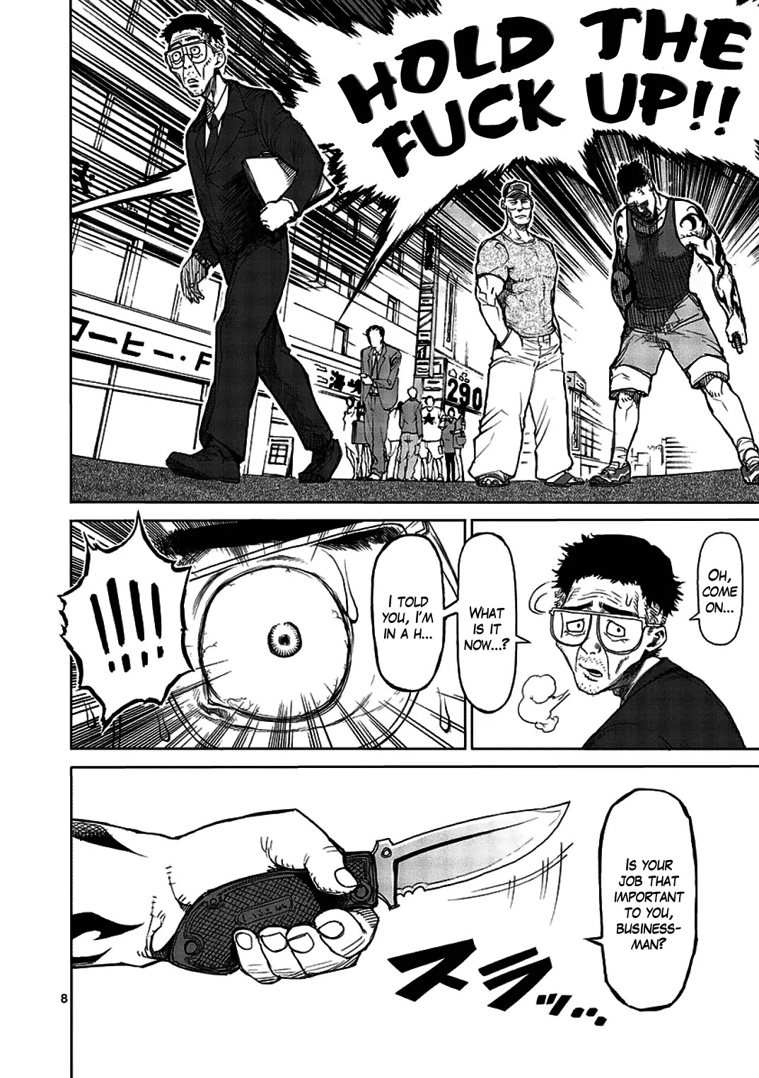 Kengan Asura Chapter 13 page 8 - Chapter 13: Change