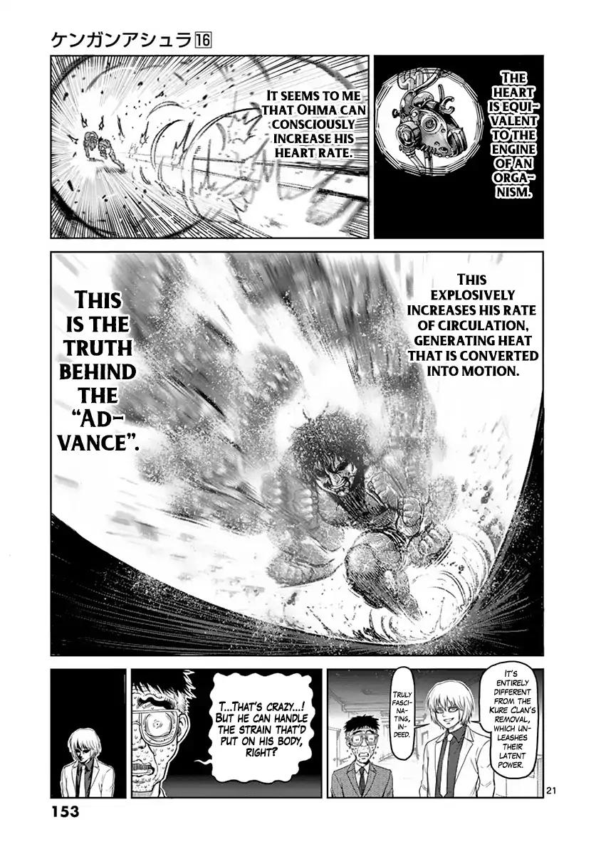 Kengan Asura Chapter 132 page 21 - Chapter 132
