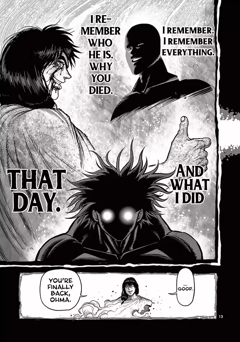 Kengan Asura Chapter 134 page 13 - Chapter 134: Exorcism