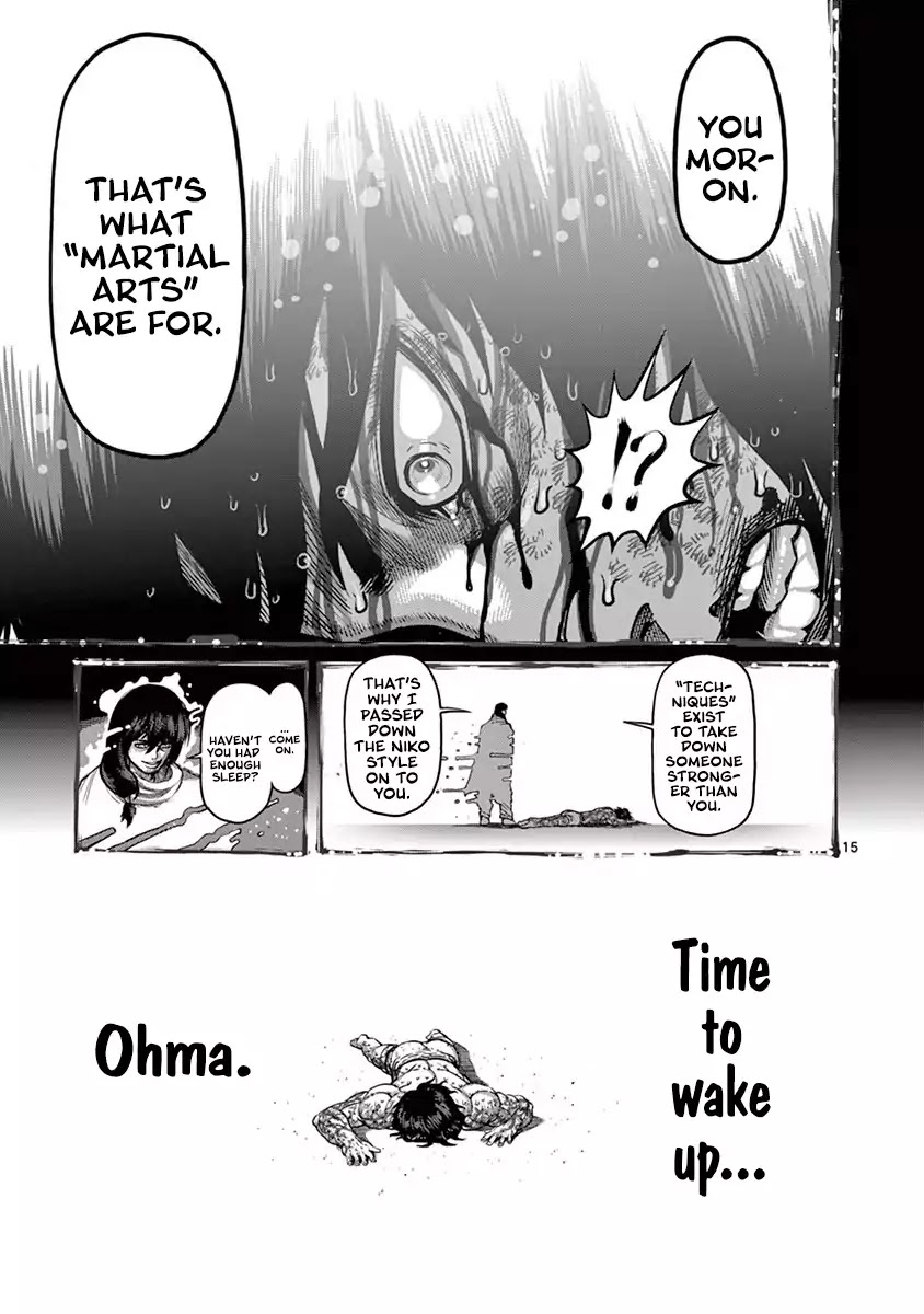 Kengan Asura Chapter 134 page 15 - Chapter 134: Exorcism