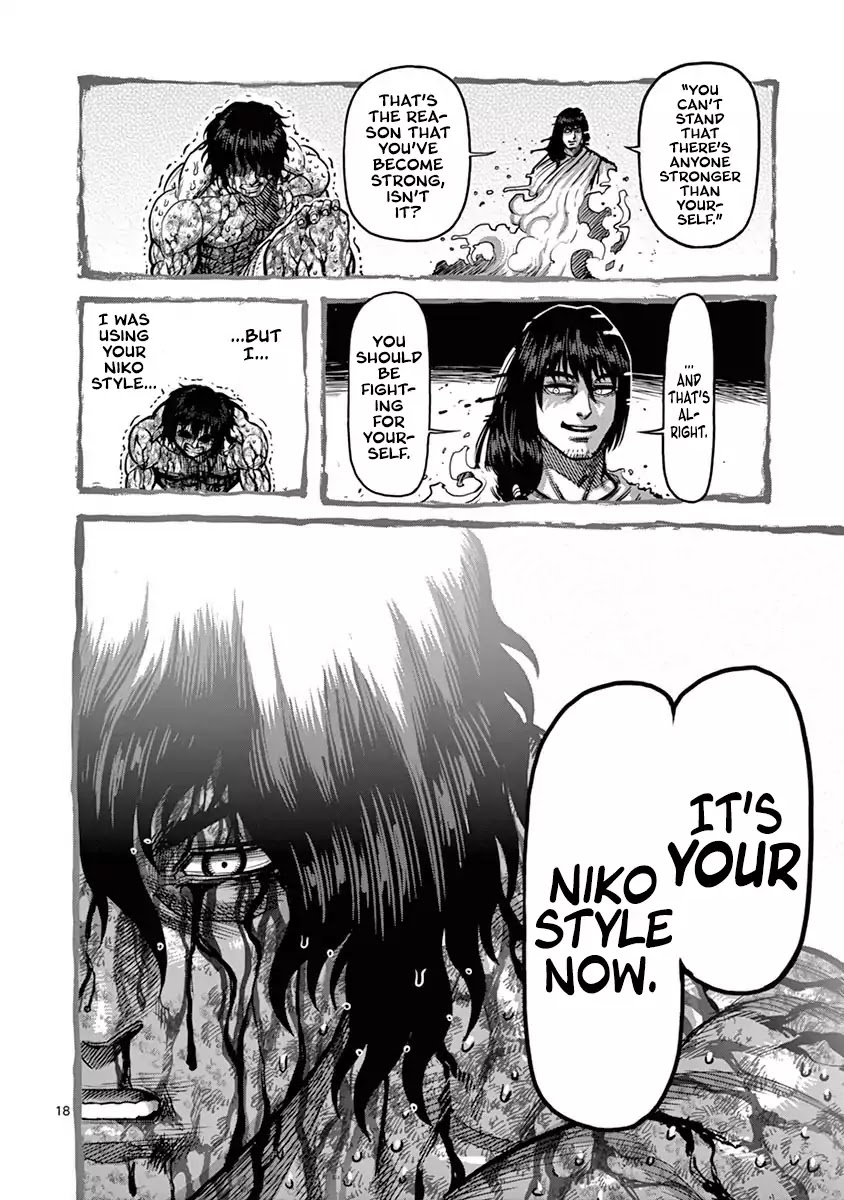 Kengan Asura Chapter 134 page 18 - Chapter 134: Exorcism