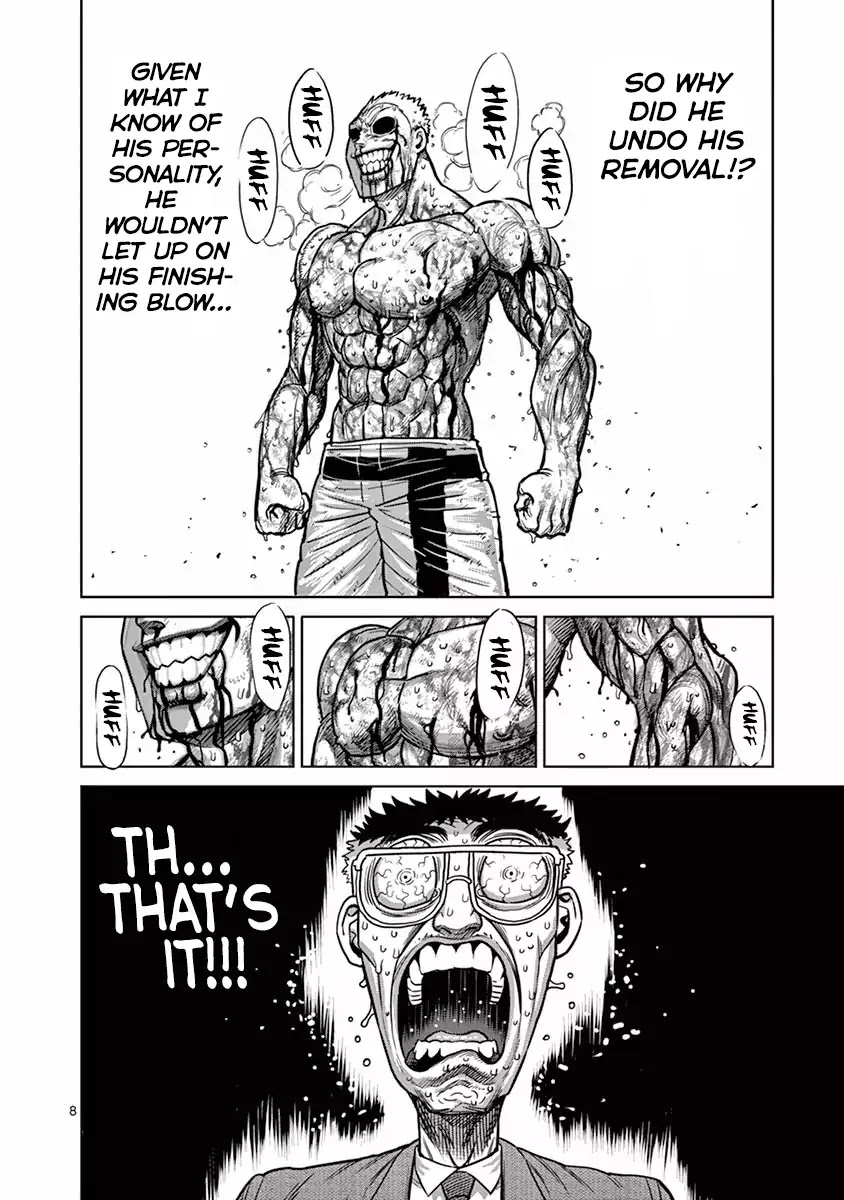 Kengan Asura Chapter 134 page 8 - Chapter 134: Exorcism