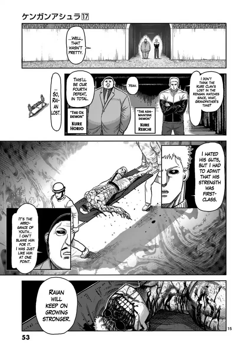 Kengan Asura Chapter 136 page 15 - Chapter 136