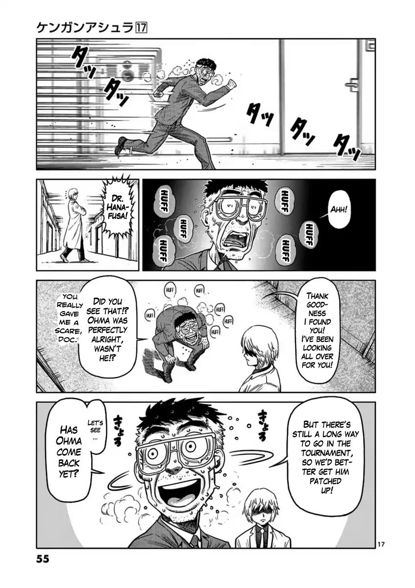 Kengan Asura Chapter 136 page 17 - Chapter 136