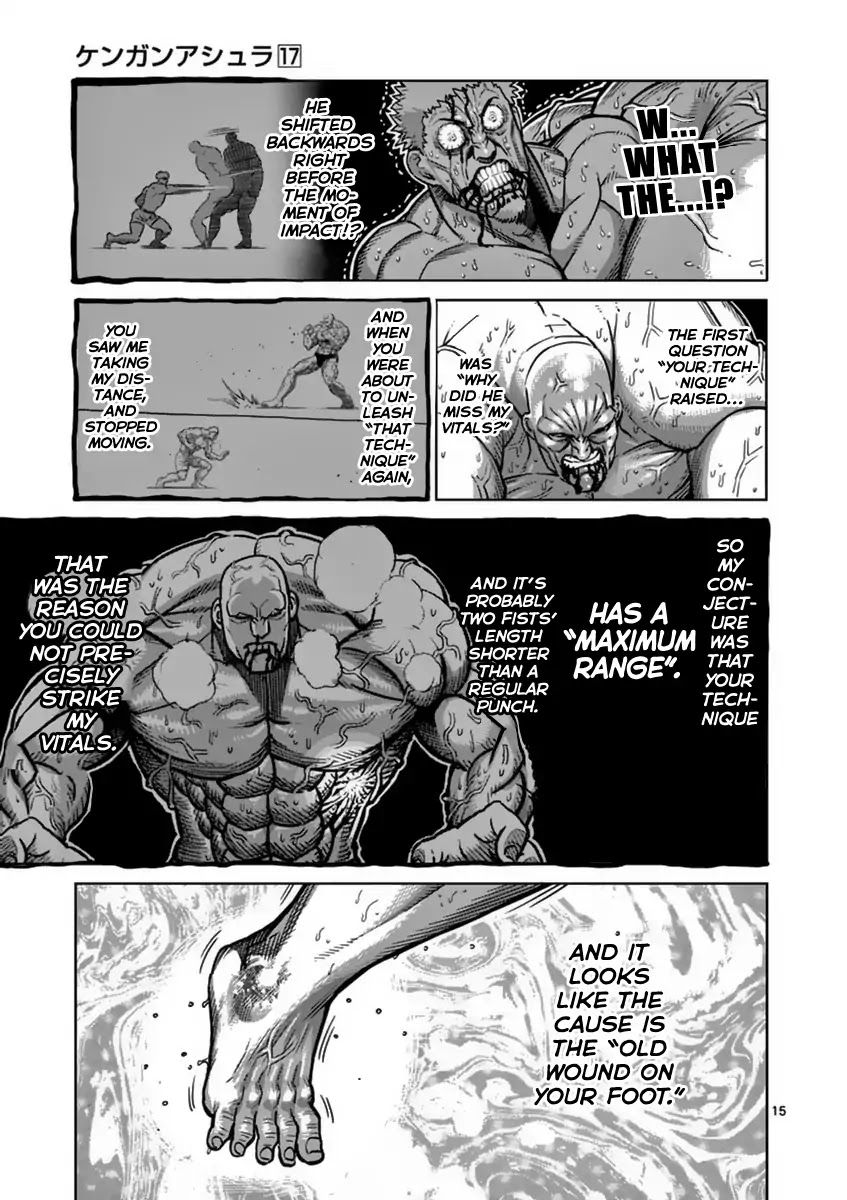 Kengan Asura Chapter 139 page 15 - Chapter 139: Blast