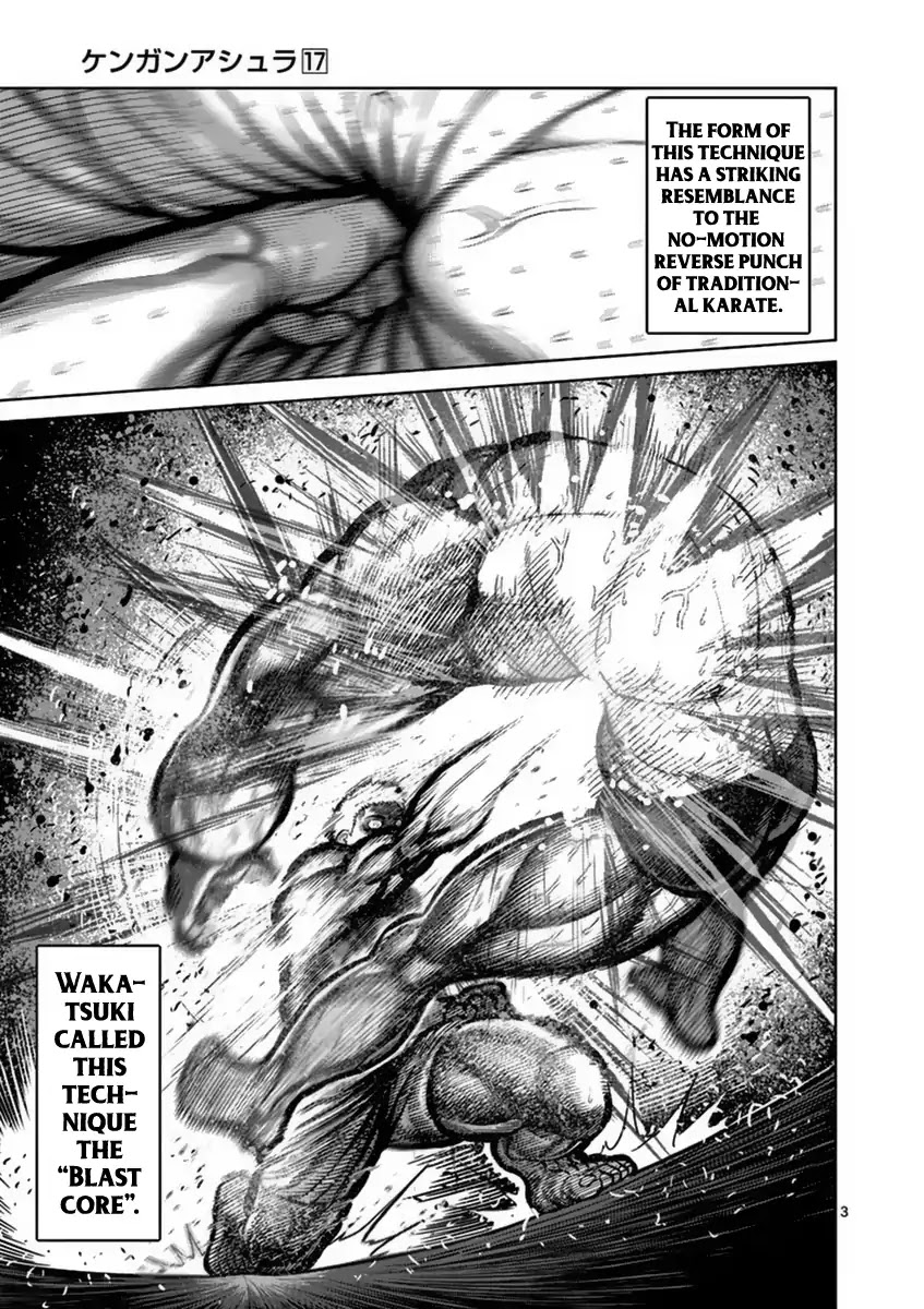 Kengan Asura Chapter 139 page 3 - Chapter 139: Blast