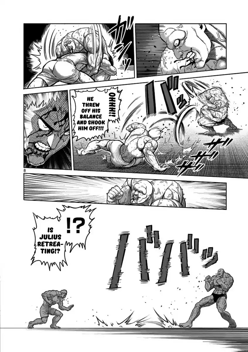 Kengan Asura Chapter 139 page 8 - Chapter 139: Blast