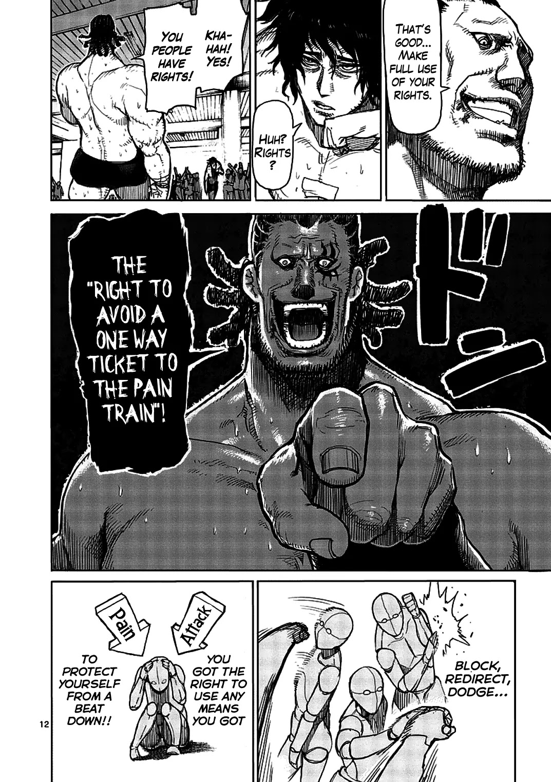 Kengan Asura Chapter 14 page 12 - Chapter 14: Strong