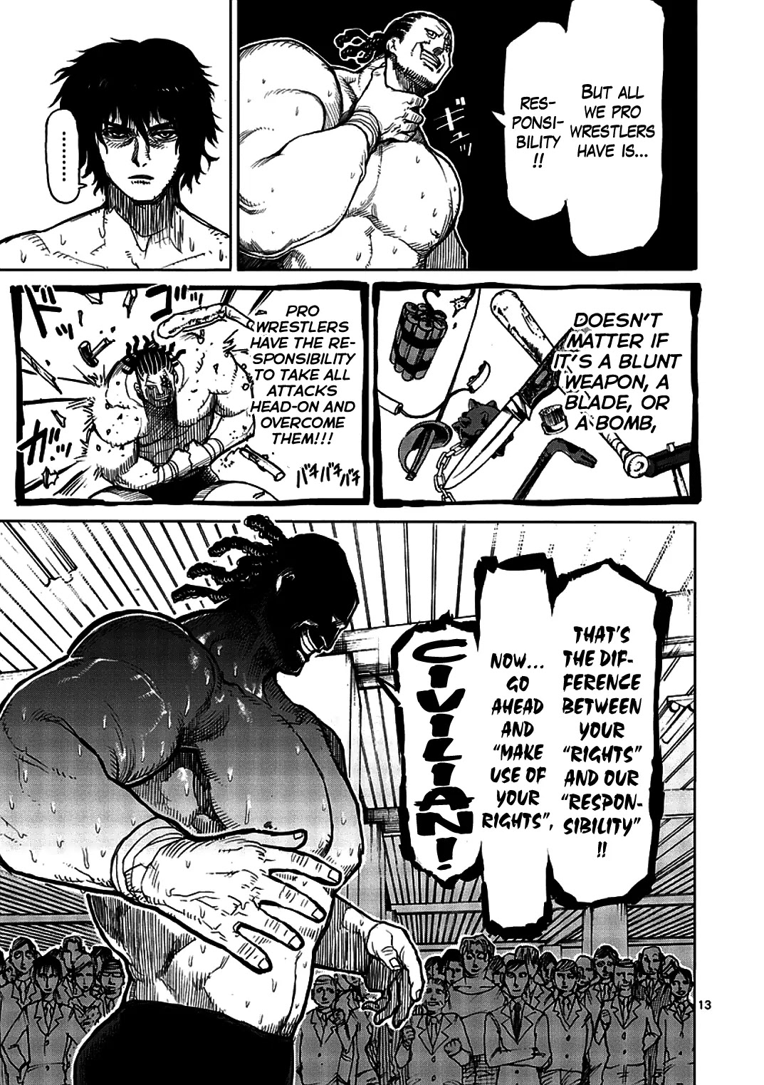 Kengan Asura Chapter 14 page 13 - Chapter 14: Strong