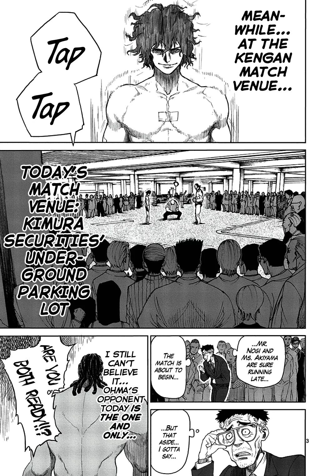 Kengan Asura Chapter 14 page 3 - Chapter 14: Strong
