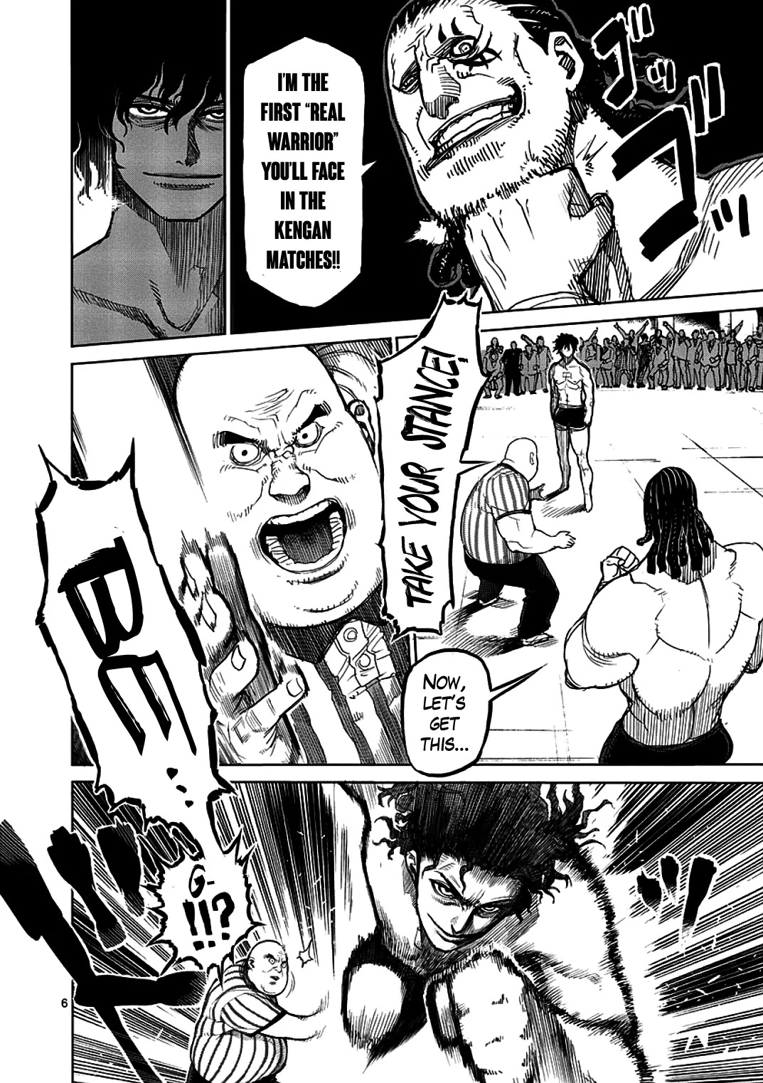 Kengan Asura Chapter 14 page 6 - Chapter 14: Strong