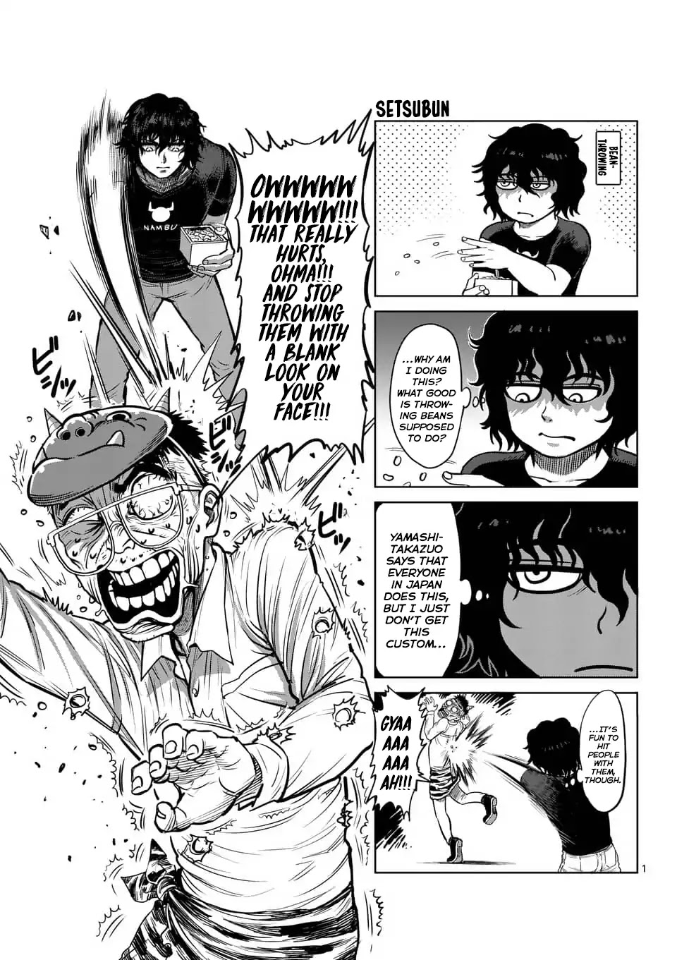 Kengan Asura Chapter 140.5 page 14 - Chapter 140.5: 4-Panel Extras (2)