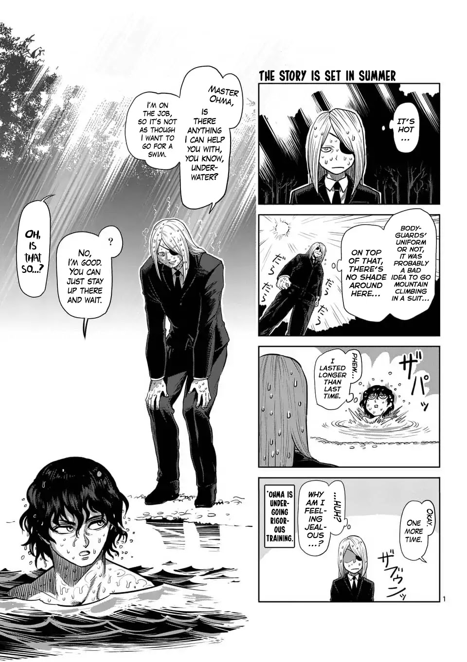 Kengan Asura Chapter 140.5 page 2 - Chapter 140.5: 4-Panel Extras (2)