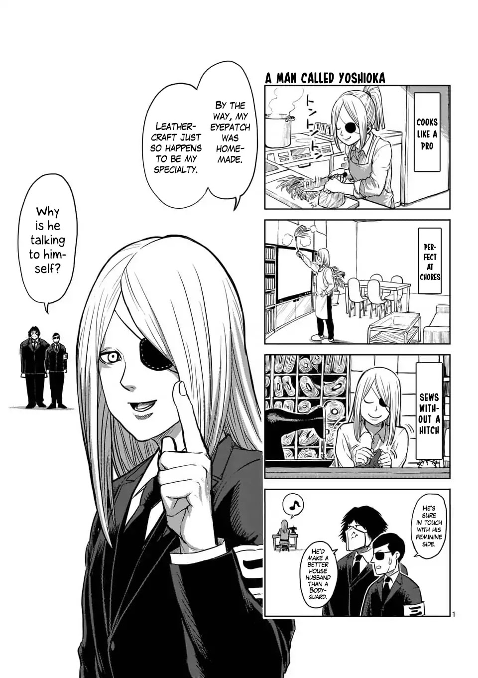 Kengan Asura Chapter 140.5 page 3 - Chapter 140.5: 4-Panel Extras (2)