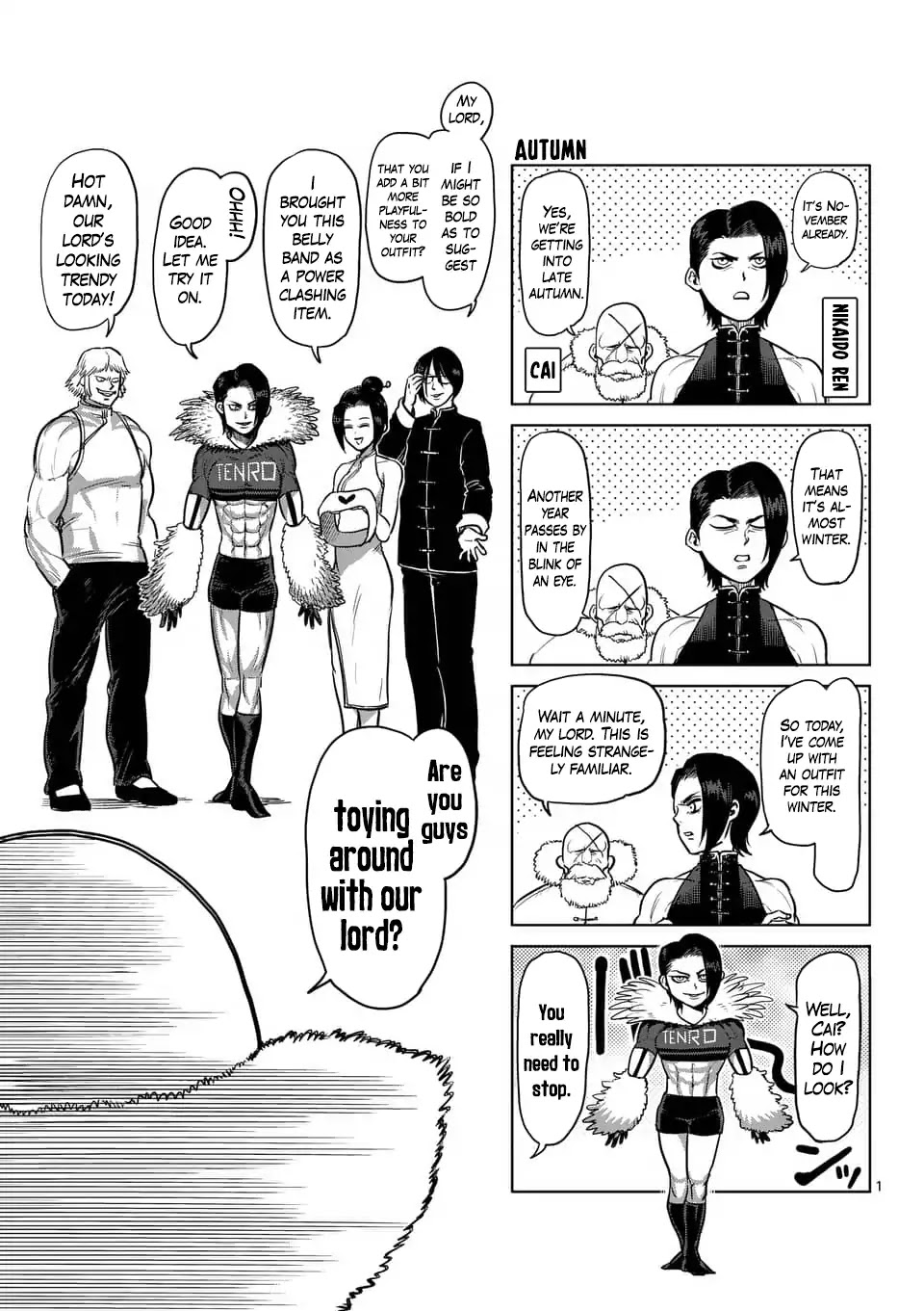 Kengan Asura Chapter 140.5 page 5 - Chapter 140.5: 4-Panel Extras (2)