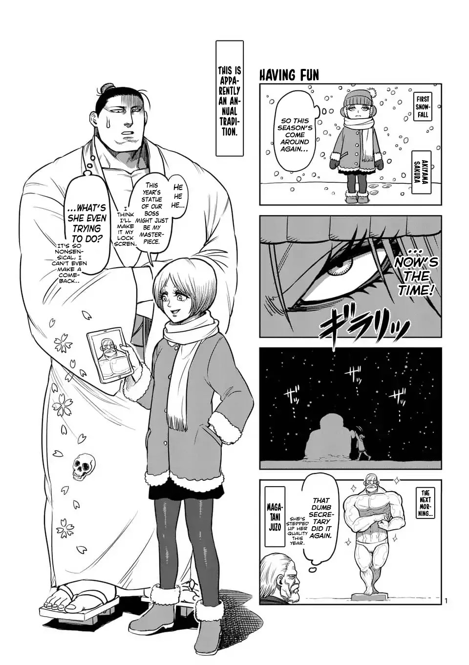 Kengan Asura Chapter 140.5 page 9 - Chapter 140.5: 4-Panel Extras (2)