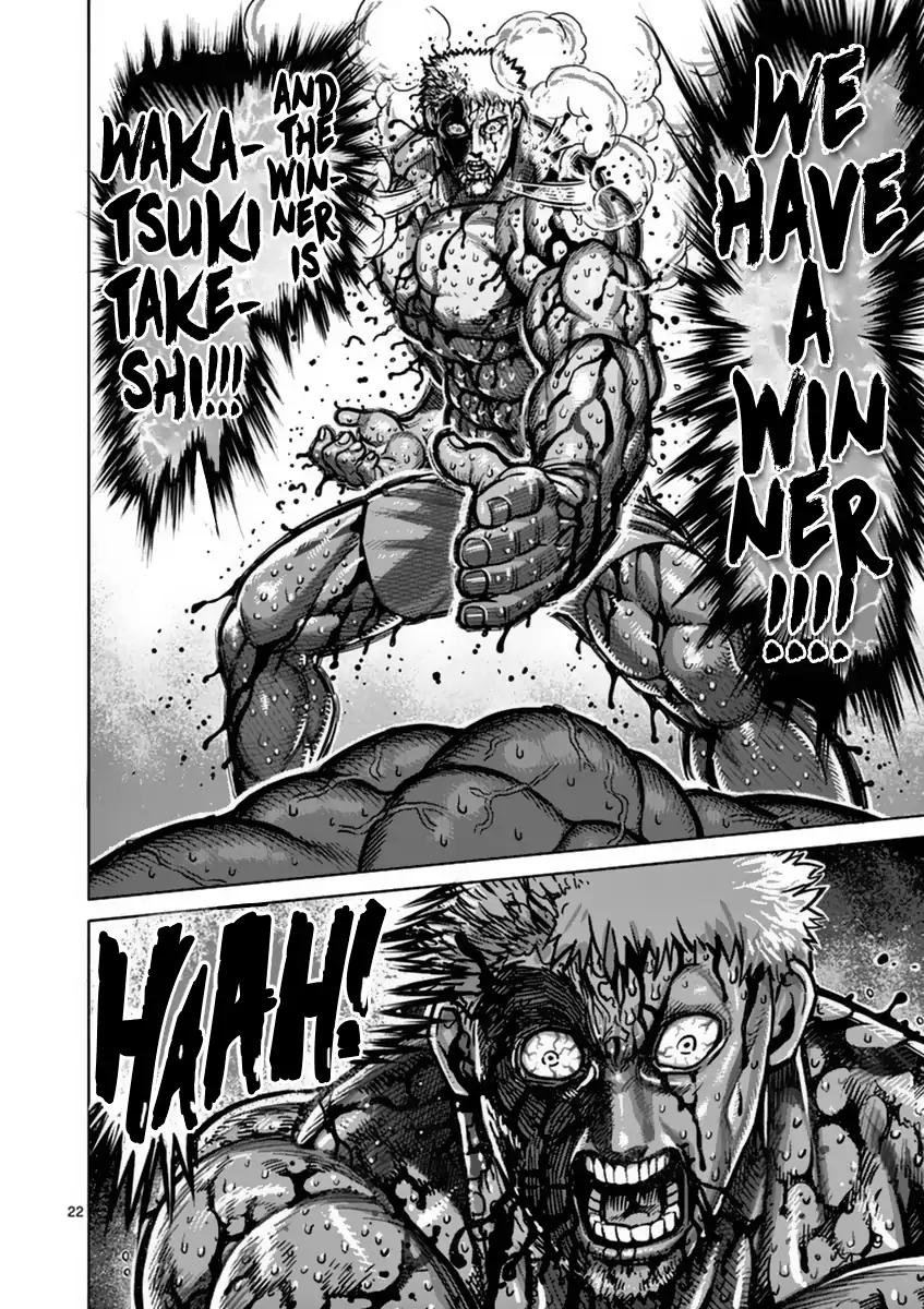 Kengan Asura Chapter 140 page 22 - Chapter 140