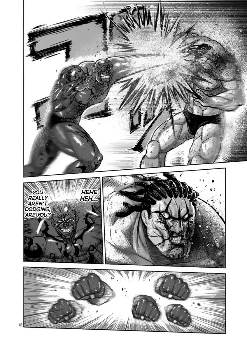 Kengan Asura Chapter 143 page 12 - Chapter 143: Sacrifire