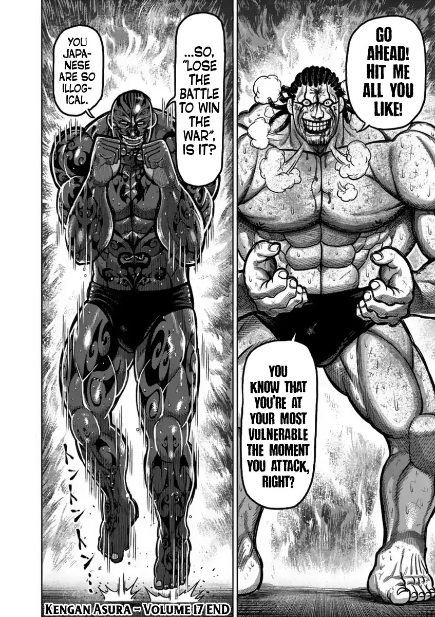 Kengan Asura Chapter 143 page 16 - Chapter 143: Sacrifire