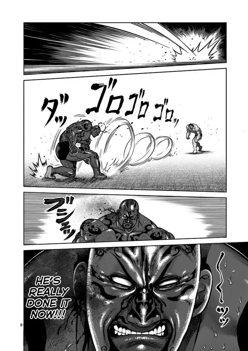 Kengan Asura Chapter 143 page 8 - Chapter 143: Sacrifire