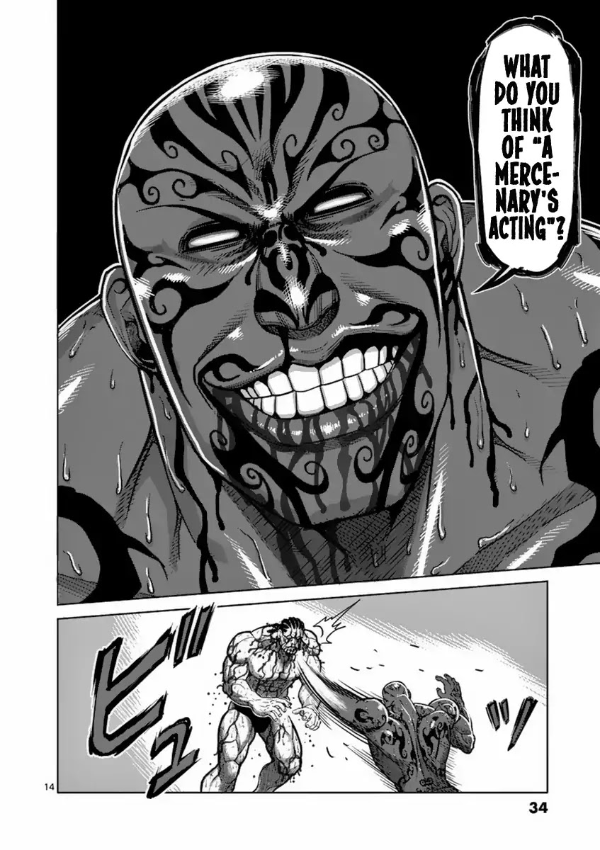 Kengan Asura Chapter 145 page 14 - Chapter 145: Acting