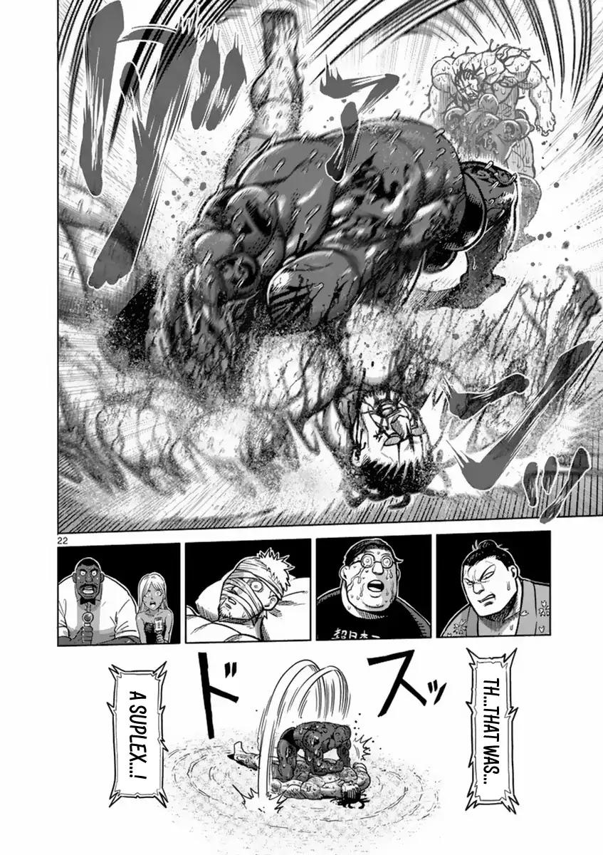 Kengan Asura Chapter 146 page 22 - Chapter 146