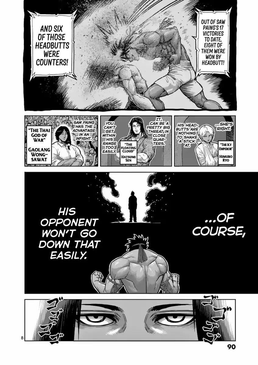 Kengan Asura Chapter 148 page 8 - Chapter 148: Nonkilling