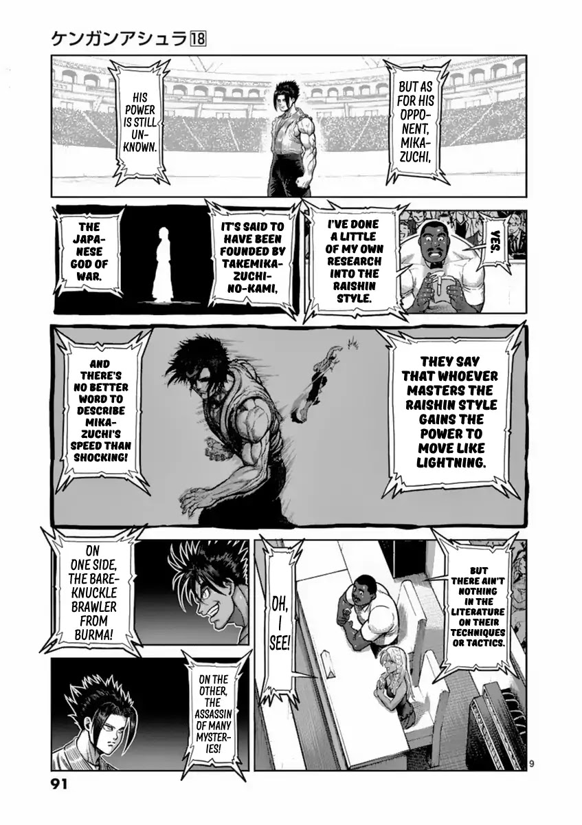 Kengan Asura Chapter 148 page 9 - Chapter 148: Nonkilling