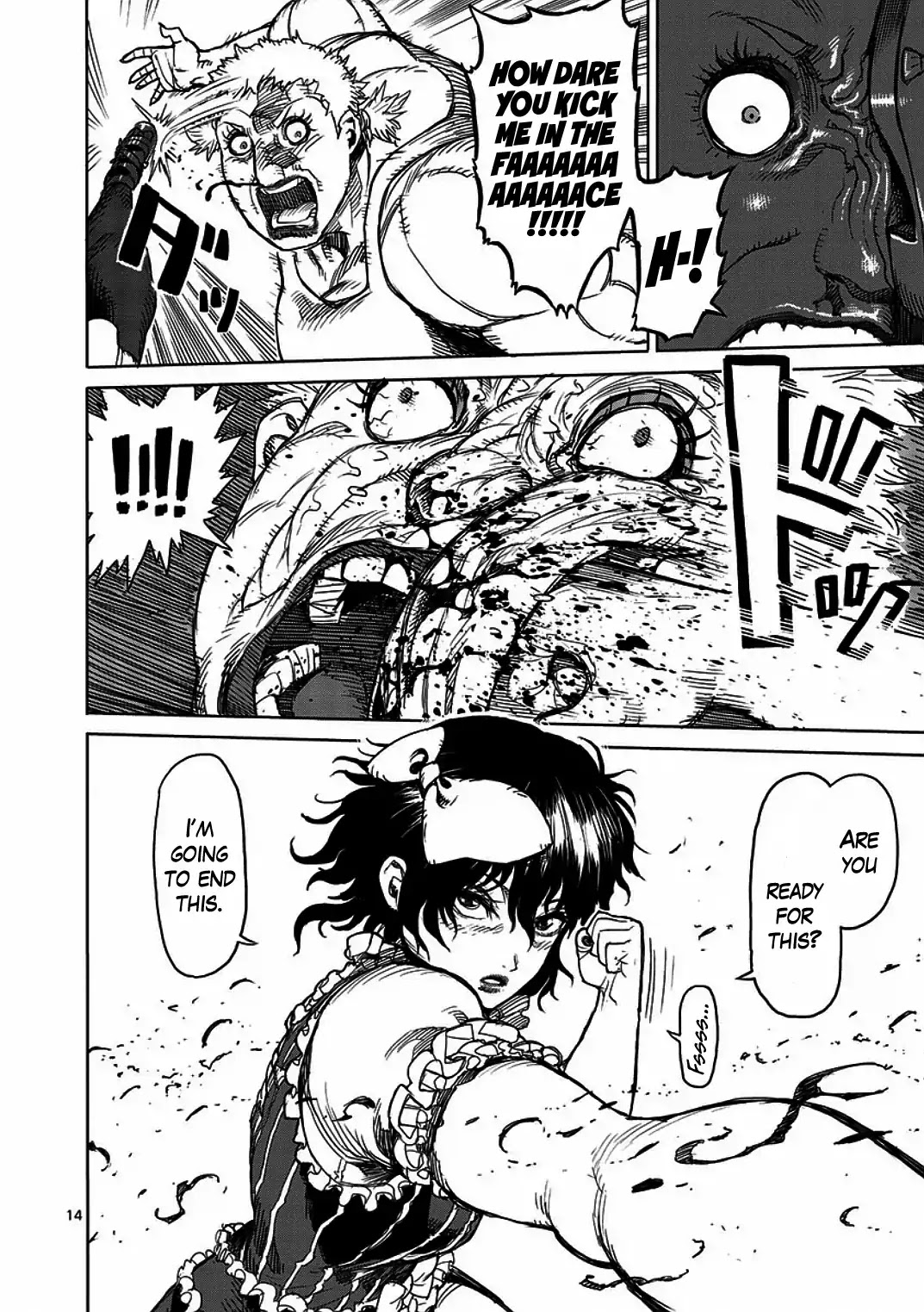 Kengan Asura Chapter 15.5 page 14 - Chapter 15.5: Conversion