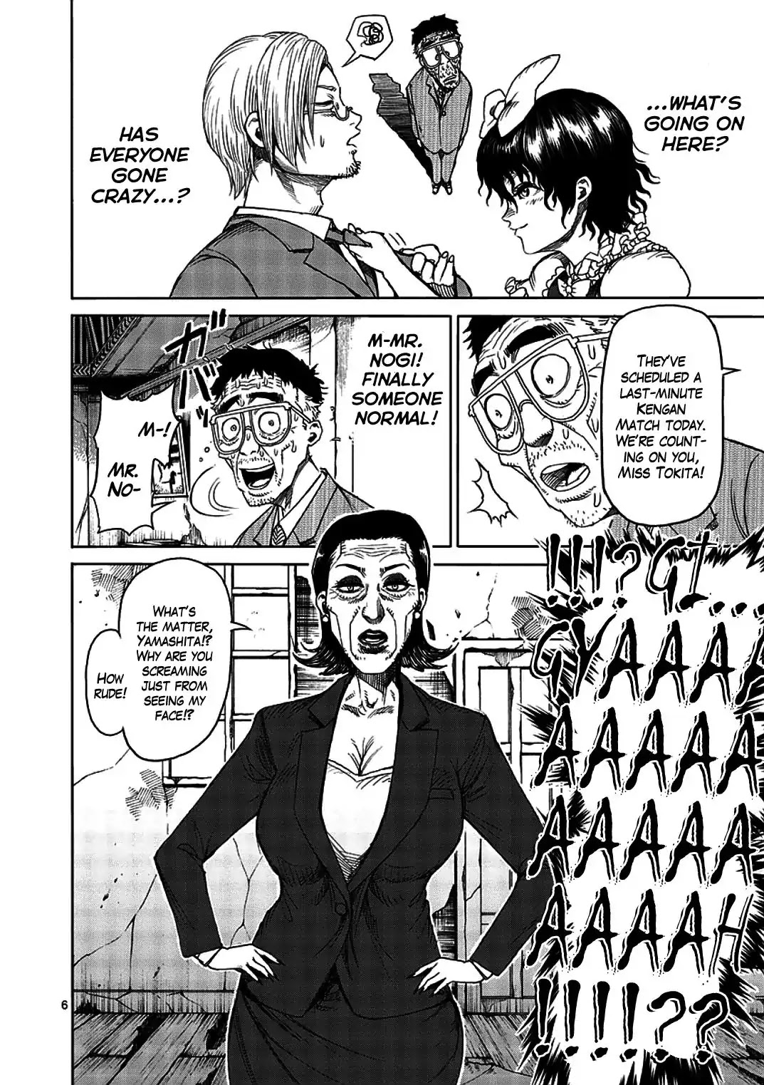 Kengan Asura Chapter 15.5 page 6 - Chapter 15.5: Conversion