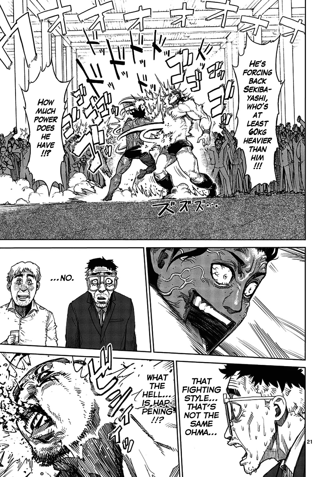 Kengan Asura Chapter 15 page 21 - Chapter 15: Combustion