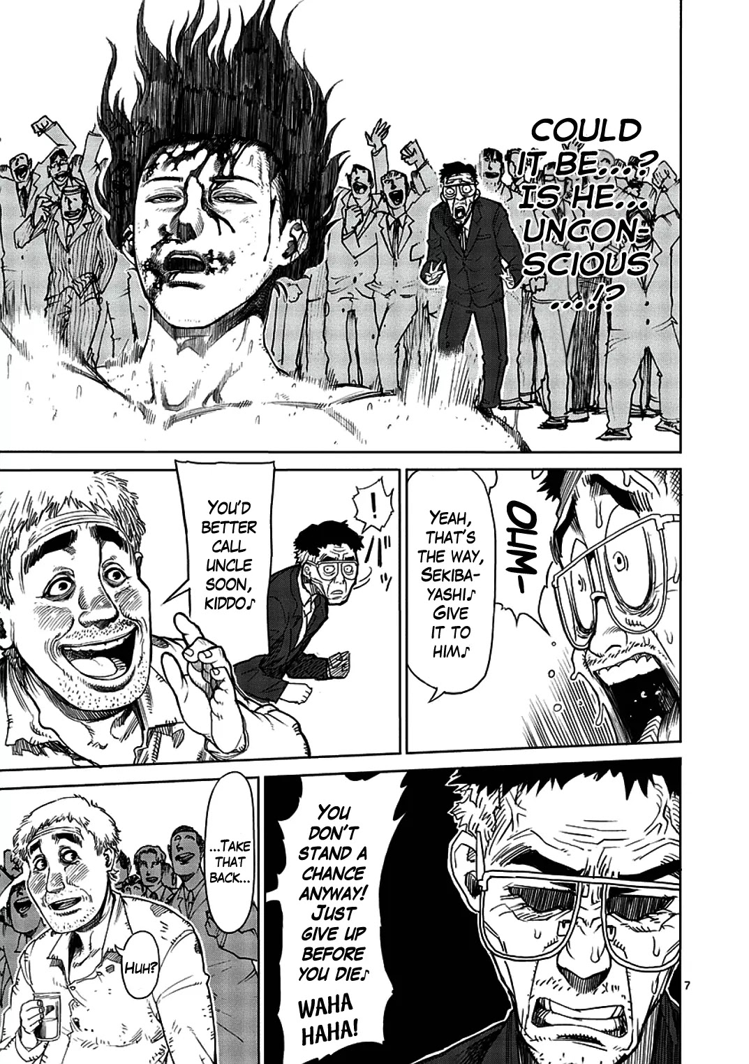 Kengan Asura Chapter 15 page 7 - Chapter 15: Combustion