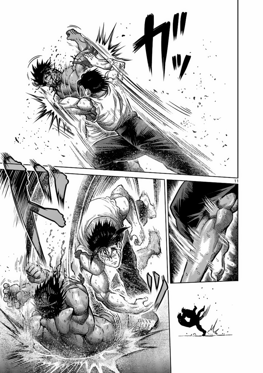 Kengan Asura Chapter 151 page 11 - Chapter 151: Thunderclap