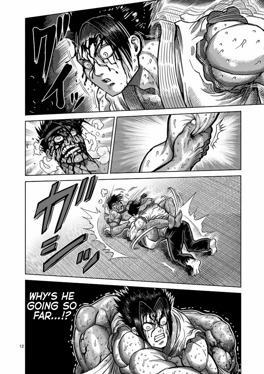 Kengan Asura Chapter 151 page 12 - Chapter 151: Thunderclap