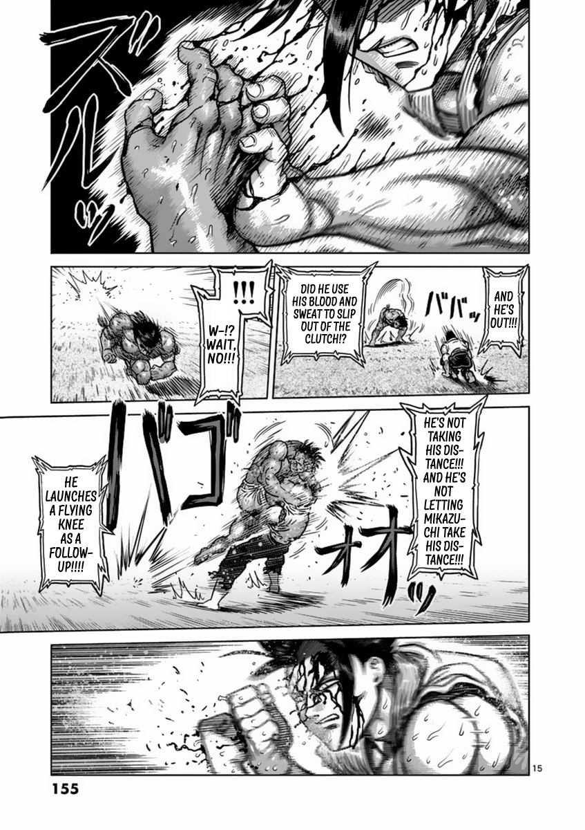 Kengan Asura Chapter 151 page 15 - Chapter 151: Thunderclap