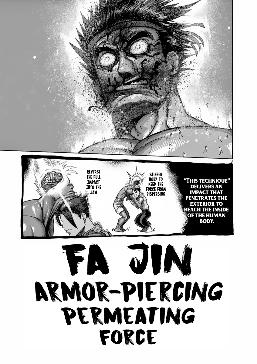 Kengan Asura Chapter 151 page 3 - Chapter 151: Thunderclap
