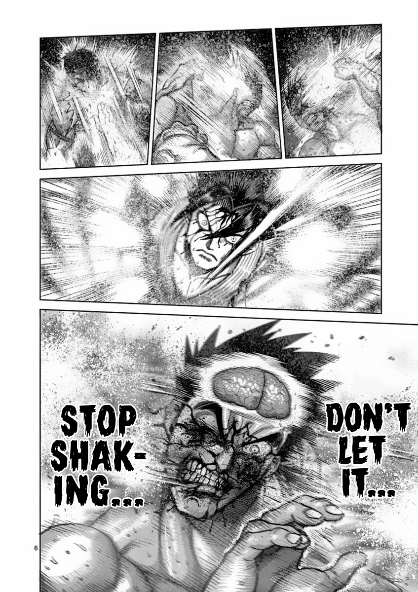 Kengan Asura Chapter 151 page 6 - Chapter 151: Thunderclap