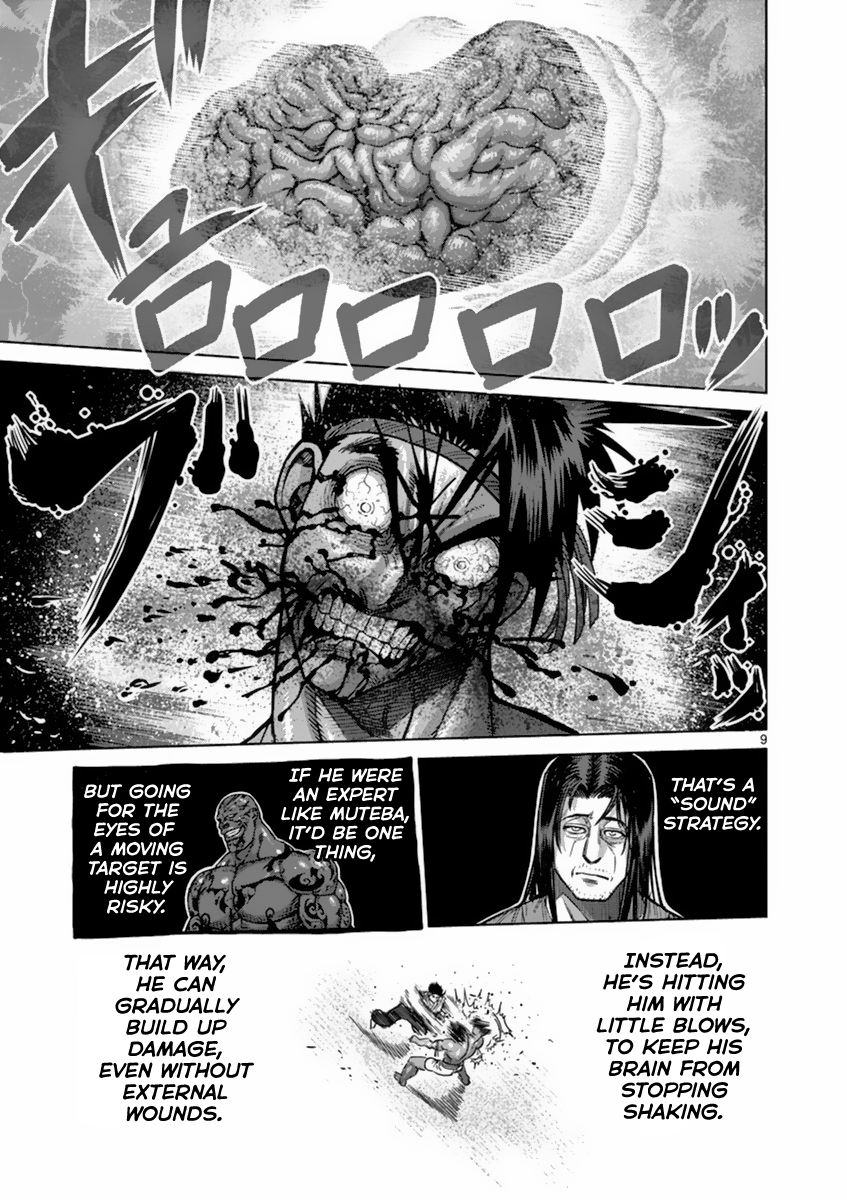 Kengan Asura Chapter 151 page 9 - Chapter 151: Thunderclap