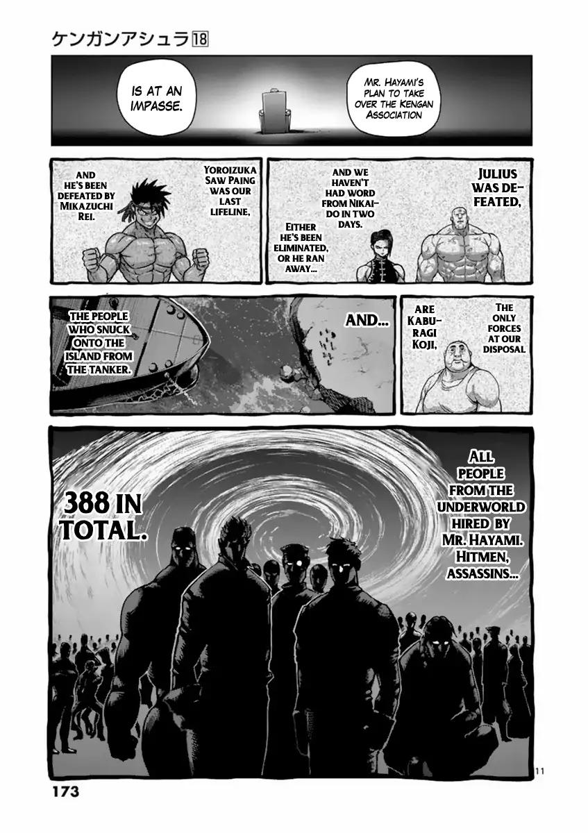 Kengan Asura Chapter 152 page 11 - Chapter 152