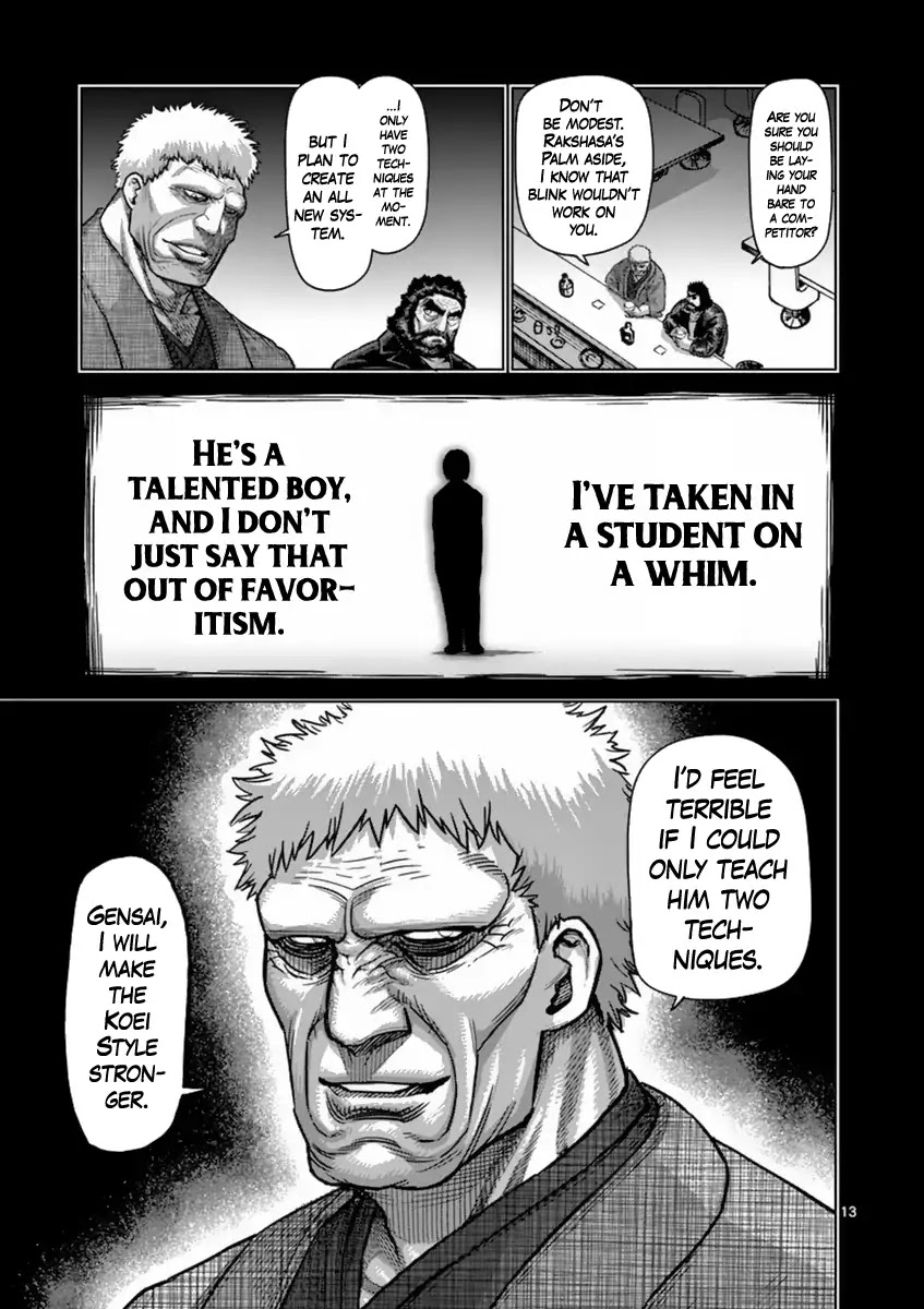 Kengan Asura Chapter 153 page 13 - Chapter 153: Friend