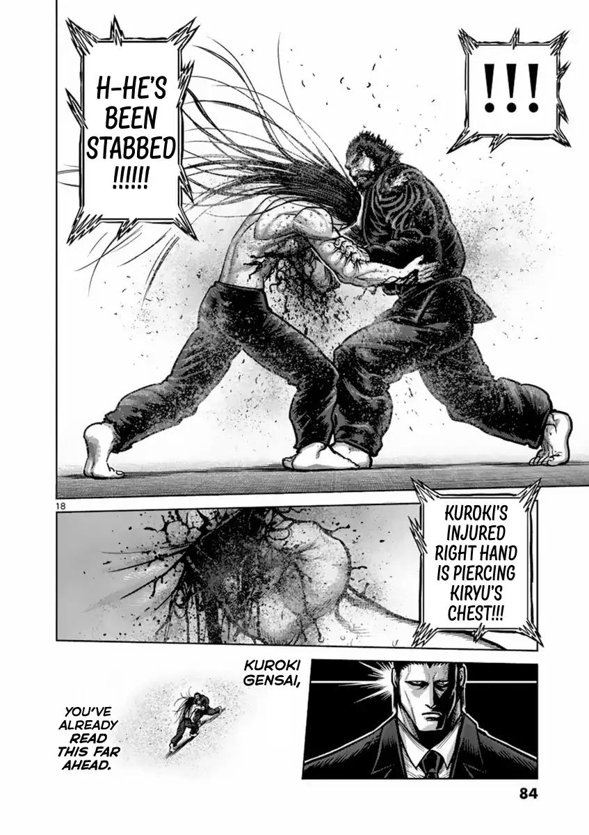 Kengan Asura Chapter 157 page 18 - Chapter 157