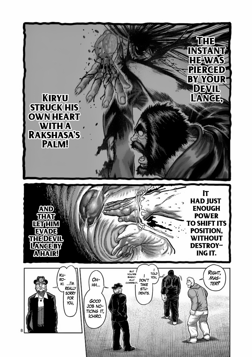 Kengan Asura Chapter 158 page 8 - Chapter 158: Forbidden