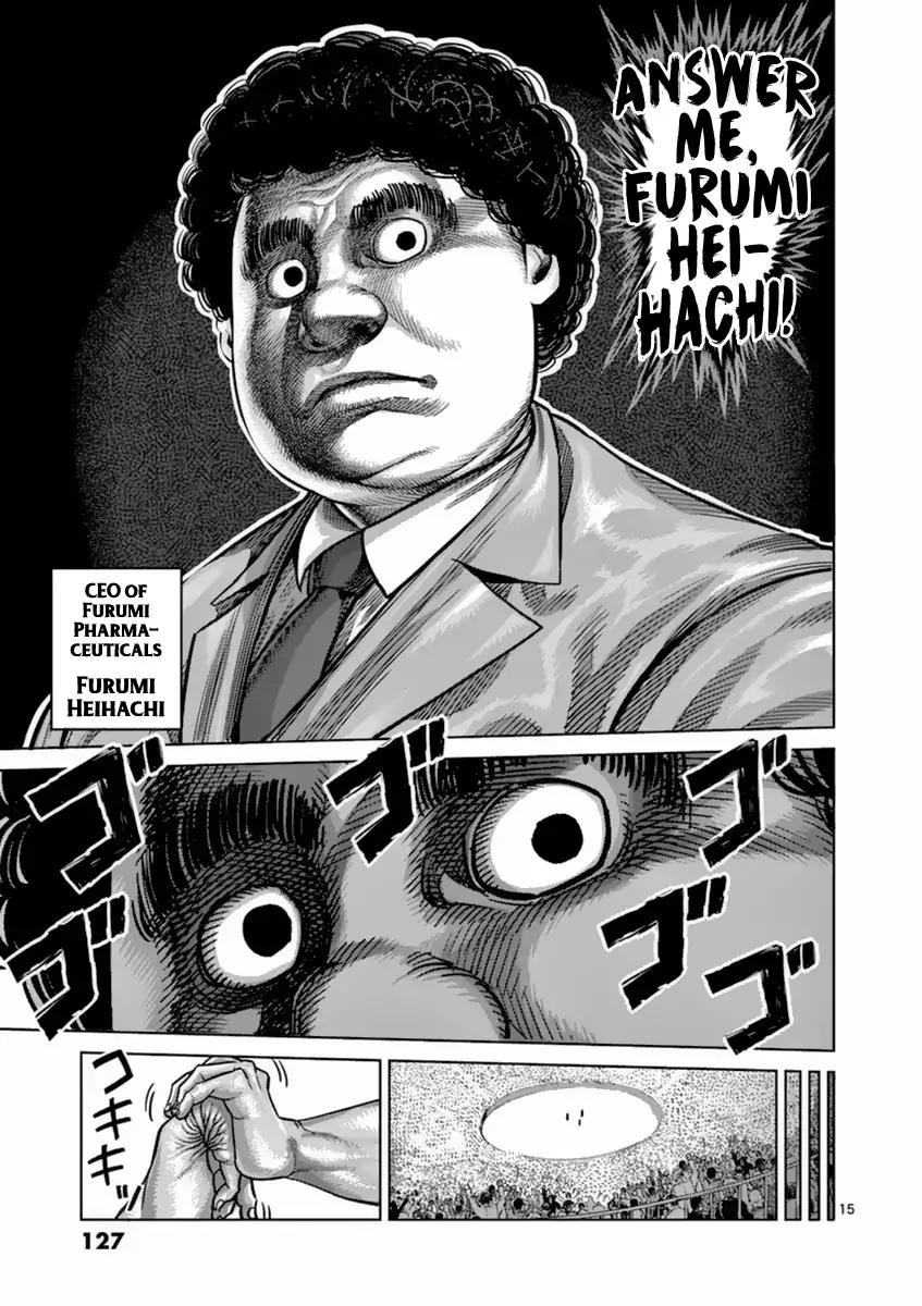 Kengan Asura Chapter 159 page 15 - Chapter 159