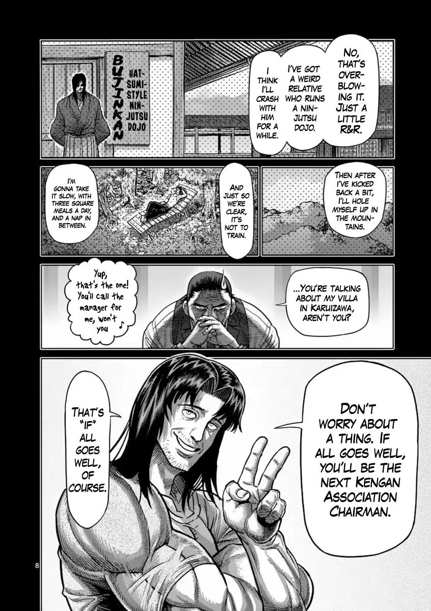 Kengan Asura Chapter 159 page 8 - Chapter 159