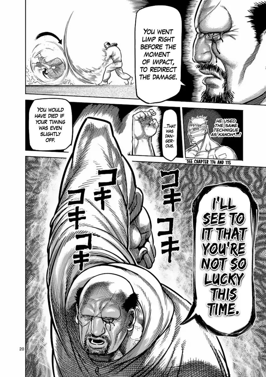 Kengan Asura Chapter 161 page 20 - Chapter 161