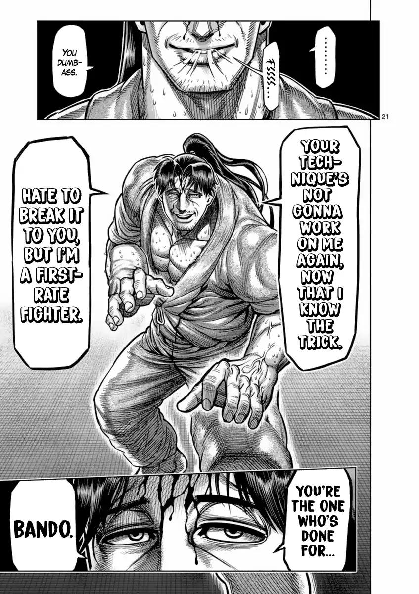 Kengan Asura Chapter 161 page 21 - Chapter 161