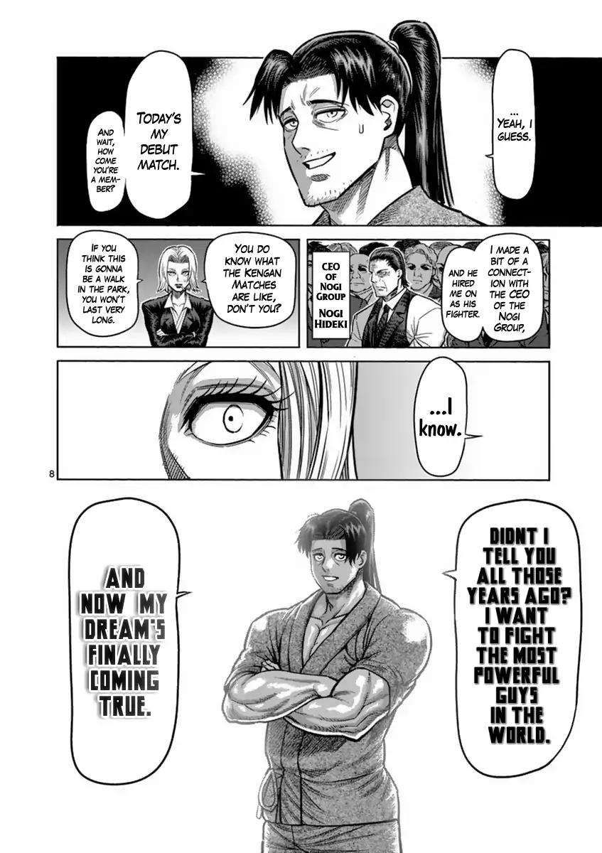Kengan Asura Chapter 162.5 page 8 - Chapter 162.5