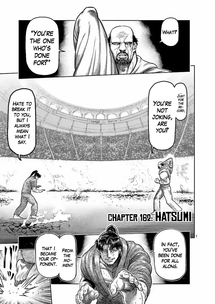 Kengan Asura Chapter 162 page 1 - Chapter 162: Hatsumi